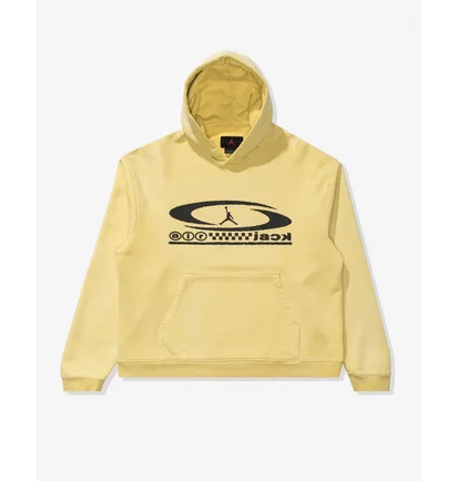 Худи мужское Air Jordan X Travis Scott Pullover Hoody Yellow FQ7821-308