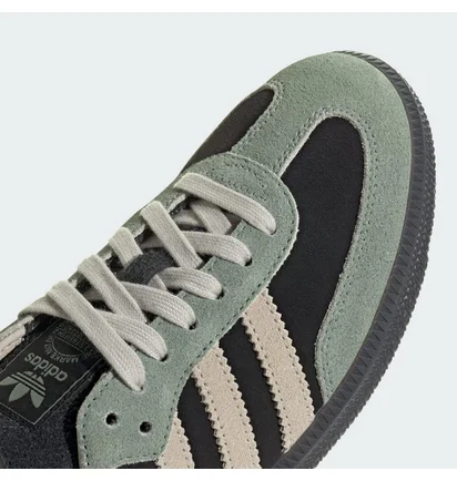 Кросівки жіночі Adidas Samba Og Black/Green JI2680