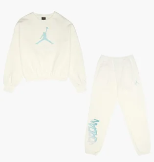 Спортивний костюм дитячий Air Jordan Jumpman Club Pleated Fleece Beige 45F410-782__45F412-782