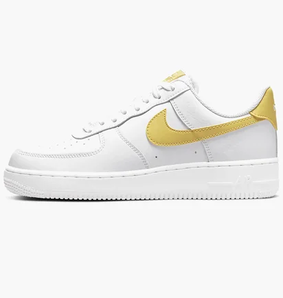 Кросівки жіночі Nike Air Force 1 '07 W White/Yellow 315115-170