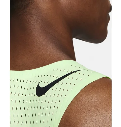Майка чоловіча Nike Aeroswift Dri-Fit Adv Running Singlet Green FN4231-376