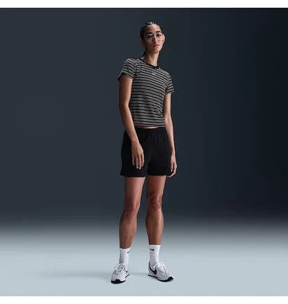 Футболка женская Nike Chill Knit Tee Pnx Black/Grey HF9524-010