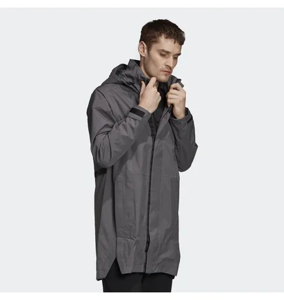 Ветровка мужская Adidas Urban Rain.Rdy Parka Grey GE5865