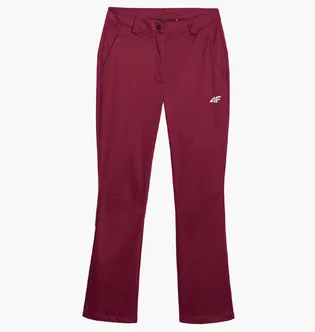 Штани жіночі 4F Softshell 8000 Membrane Red 4FRAW25TFTRF1236-60S