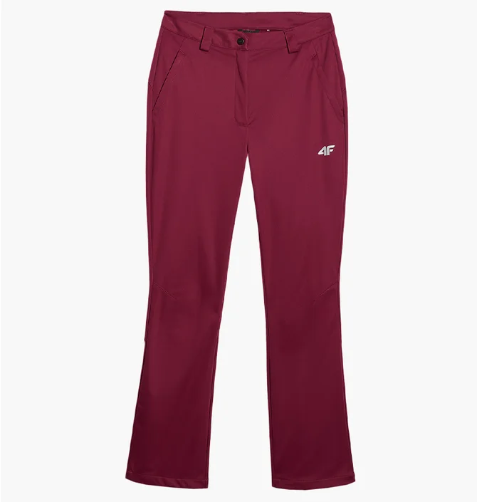 Штани жіночі 4F Softshell 8000 Membrane Red 4FRAW25TFTRF1236-60S