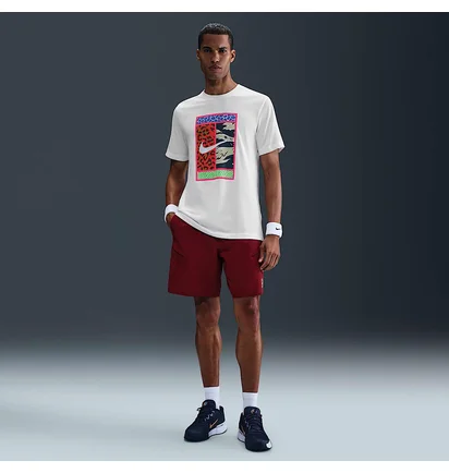 Футболка чоловіча Nike Nkct Court White HV1715-100