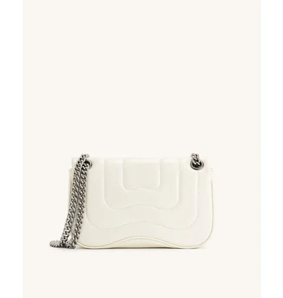 Сумка жіноча JW PEI Tina Quilted Chain Crossbody White BB2023BG74154JWP