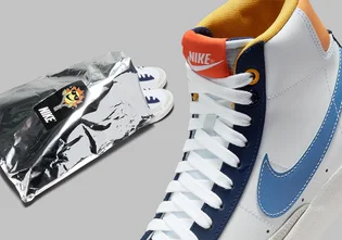 Кроссовки детские Nike Blazer Mid 77 B Gs White FN6966-100