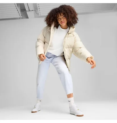 Пуховик женский Puma Down Puffer Jacket White 626487-87
