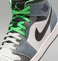 Кроссовки мужские Air Jordan 1 Mid Casa 93 Black/Grey HQ3829-001