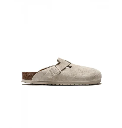 Тапочки унісекс Birkenstock Boston (Narrow) Beige 1024740