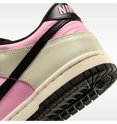 Кроссовки детские Nike Dunk Low Big Kids Shoes Beige/Pink FB9109-601