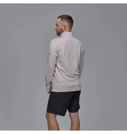 Кофта чоловіча Saucony Triumph 3D 1/2 Zip Beige SAM800357-OTH