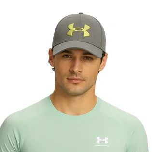 Кепка чоловіча Under Armour Blitzing Low Str Grey 1376700-025