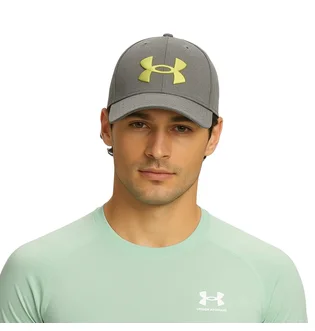 Кепка мужская Under Armour Blitzing Low Str Grey 1376700-025