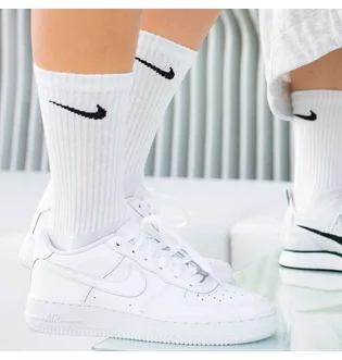 Шкарпетки унісекс Nike (3 пари) Lightweight Crew Black/Grey/White SX4704-901