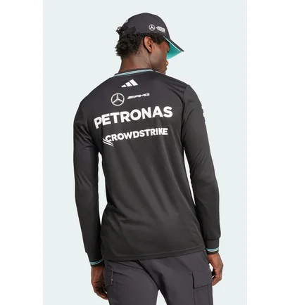 Лонгслів чоловічий Adidas Mercedes - Amg Petronas Formula One Team Driver Authentic Black JW5359