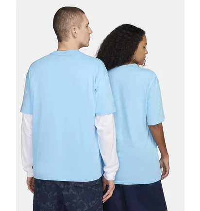 Футболка унисекс Nike Sb Tee Oc Repeat Brd Light Blue FV3494-407