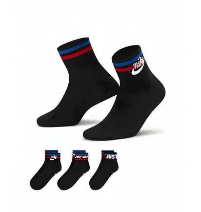 Шкарпетки унісекс Nike Evereday Essential (3 пари) Black DX5080-010