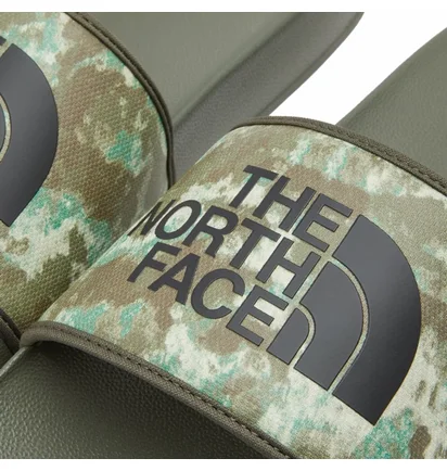 Тапочки мужские The North Face Base Camp Slide Camo/Green NF0A4T2RIYL