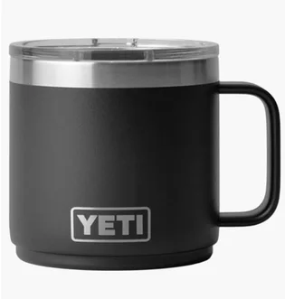 Термокружка Yeti Rambler 14Oz (414Ml) Tasse Black 70000003654