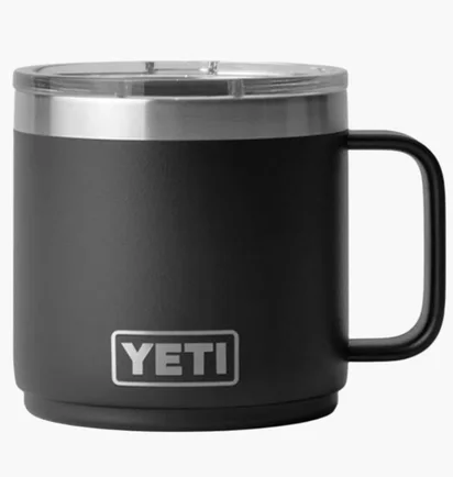 Термокружка Yeti Rambler 14Oz (414Ml) Tasse Black 70000003654