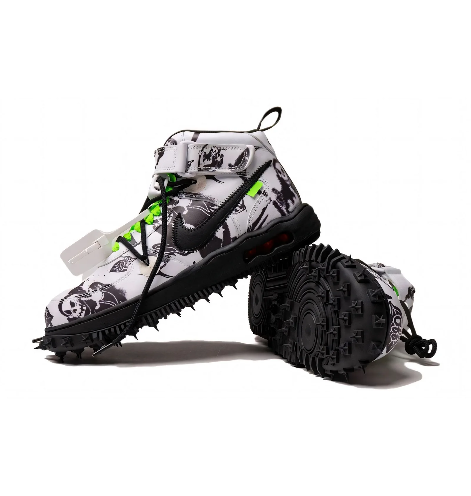 ᐉ Кросівки чоловічі Nike Off-White X Air Force 1 Mid Sp Leather