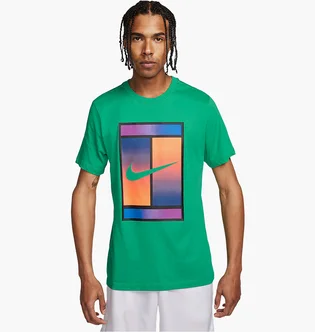 Футболка чоловіча Nike T-Shirt Court Dri-Fit Green FQ4934-324