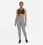 Лосины женские Nike Dri-Fit White/Black DD4563-100