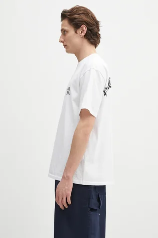 Футболка унісекс wacko maria Washed Heavy White 24FW-WMT-WT02