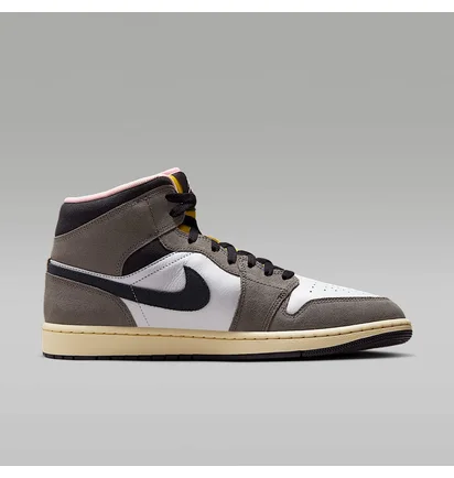 Кроссовки мужские Air Jordan 1 Mid Se Grey/Multi HQ2011-100