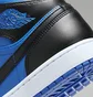 Кросівки чоловічі Air Jordan 1 Mid Shoes Black/Blue DQ8426-042