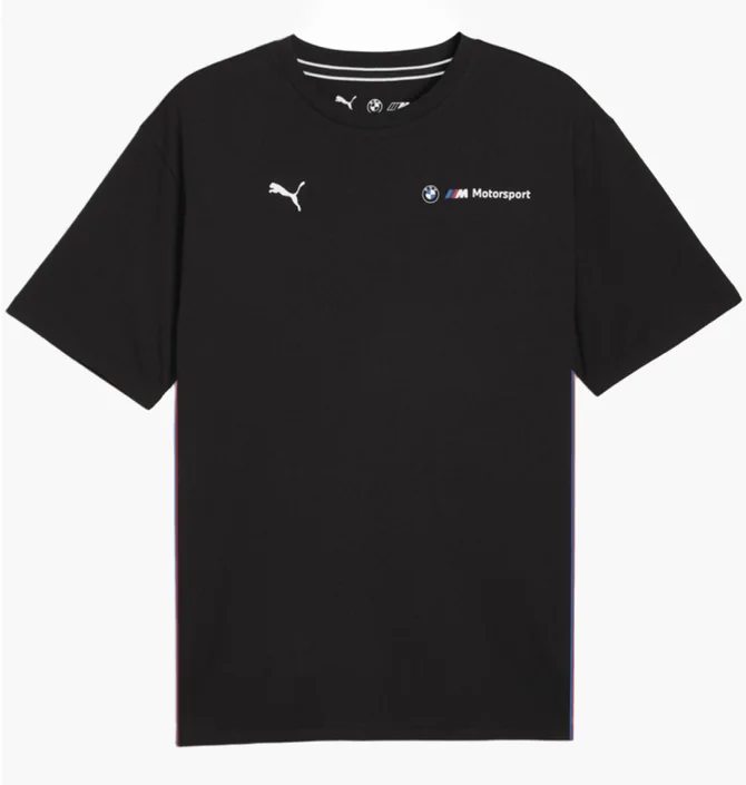 Футболка мужская Puma Bmw Essential Logo Tee Black 632516-01