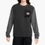 Свитшот мужской Nike M Nsw Spu Tf Polar Flc Grey Dq5104-070