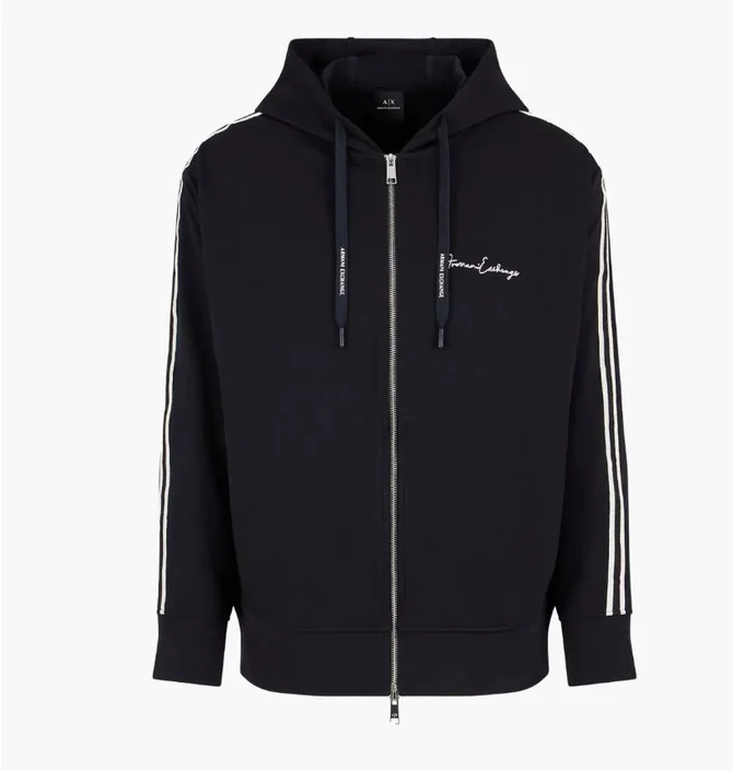 Толстовка мужская Armani Exchange Essential Black 8NZMSH-Z9N1Z