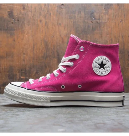 Кеды мужские Converse Suede Chuck 70 Hi Pink 166215C