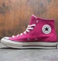 Кеды мужские Converse Suede Chuck 70 Hi Pink 166215C