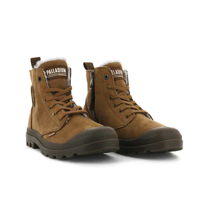 Черевики чоловічі Palladium Pampa Hi Zip Wl Brown 05982-257