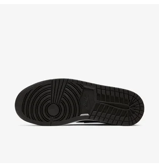 Кроссовки мужские Air Jordan 1 Mid Black/Blue 554724-077