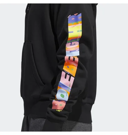 Худи унисекс Adidas Pride Hoodie (Gender Neutral) Black Hc4451