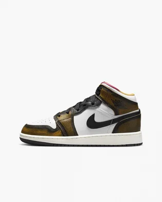 Кроссовки детские Air Jordan 1 Mid (Gs) Brown Dq8418-071