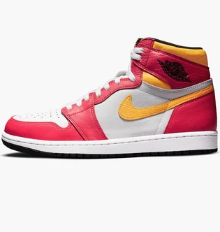 Кроссовки мужские Air Jordan 1 Retro High OG Red/White 555088-603