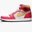 Кроссовки мужские Air Jordan 1 Retro High OG Red/White 555088-603