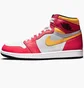 Кроссовки мужские Air Jordan 1 Retro High OG Red/White 555088-603