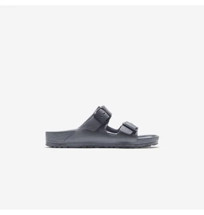Сандалі чоловічі Birkenstock Arizona Metallic Anthracite Eva Grey 1001498