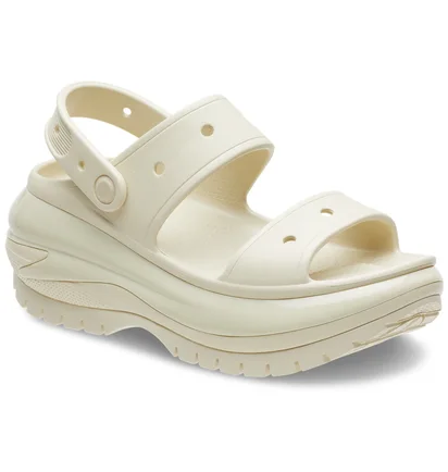 Тапочки унисекс CROCS Mega Crush Sandal Beige 207989-2Y2