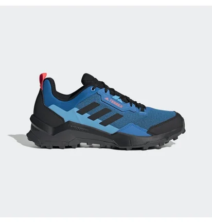Кроссовки мужские Adidas Terrex Ax4 Primegreen Hiking Shoes Light Blue/Black Gz3009