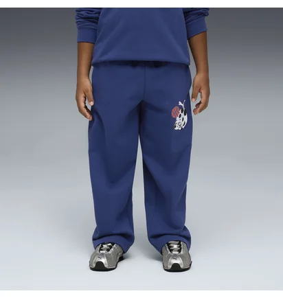 Штани дитячі Puma Sporty Cats Relaxed Blue 634552-49