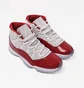 Кроссовки мужские Air Jordan 11 Retro White/Red Ct8012-116