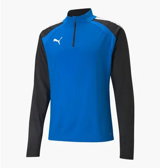 Світшот чоловічий Puma 1/4 Teamliga Blue/Black 657236-02